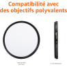 Amazon Basics 72 mm Filtre de Protection UV Circulaire pour des Images Plus Nettes, Protège Contre la Poussière, la Saleté et le