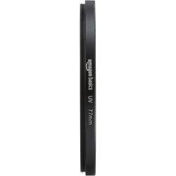 Amazon Basics 77 mm Filtre de Protection UV Circulaire pour des Images Plus Nettes, Protège Contre la Poussière, la Saleté et le