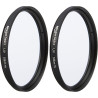 Amazon Basics 58 mm Filtre de Protection UV Circulaire pour des Images Plus Nettes, Protège Contre la Poussière, la Saleté et Le
