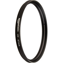 Amazon Basics Filtre polarisant Circulaire - 67mm & Filtre de Protection UV - 67mm