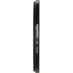 Amazon Basics Filtre polarisant Circulaire - 77mm & Filtre de Protection UV - 77mm