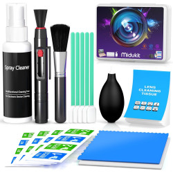Kit de Nettoyage pour Appareil Photo, kit de Nettoyage d'objectif d'appareil Photo pour Appareil Photo Reflex numérique Compatib