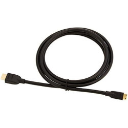 Amazon Basics Câble mini HDMI (source) vers HDMI (écran) haute vitesse, 1.8 m, noir