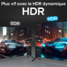 Cable HDMI 5Mètres 10K 8K,Câble HDMI 2.1 Ultra Haute Vitesse 10K 8K@60Hz 4K@120Hz 7680P Supporte HDR10 eARC 3D HDCP 2.2 & 2.3,Co