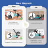 SMALLRIG Bras Magique avec Super Pince, Articulé pour Support de Caméra, Lumière, Moniteur, Webcam ou Caméra d'Action ≤1,5 kg, p