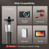 SMALLRIG Super Clamp et Bras Magique Articulé à Friction Réglable de 10 Pouces avec Vis 1/4" pour Moniteur LCD/Lumières LED - 27