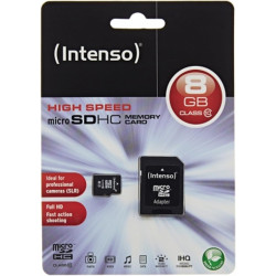 Intenso 3413460 Class 10 Micro SD Card With Adapter
