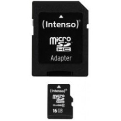 Intenso 3413470 Carte mémoire micro SDHC 16 Go Classe 10