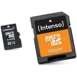 Intenso 3413480 Carte mémoire micro SDHC 32 Go Classe 10