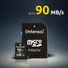 Intenso 512 Go Premium Carte Mémoire microSD avec Adaptateur SD, Classe 10 UHS-I, Vitesse de Lecture maximale de 45 Mo/s de ARCA