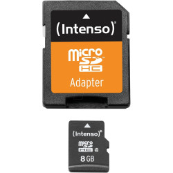 Intenso 3403460 Carte Micro SD/SDHC 8 Go Classe 4