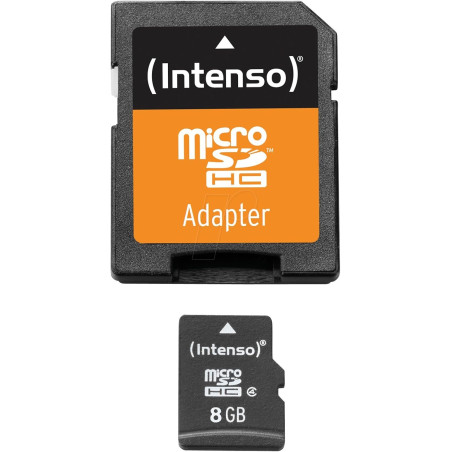 Intenso 3403460 Carte Micro SD/SDHC 8 Go Classe 4