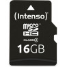 Intenso Carte mémoire micro SD 16GB 3403470 Clase 4 avec SD adaptadeur