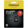 Intenso Carte mémoire micro SD 16GB 3403470 Clase 4 avec SD adaptadeur