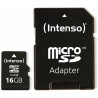 Intenso Carte mémoire micro SD 16GB 3403470 Clase 4 avec SD adaptadeur