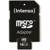 Intenso Carte mémoire micro SD 16GB 3403470 Clase 4 avec SD adaptadeur