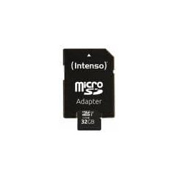 Intenso 3423480 Micro Carte SDHC UHS-I Classe 10 32 Go Noir