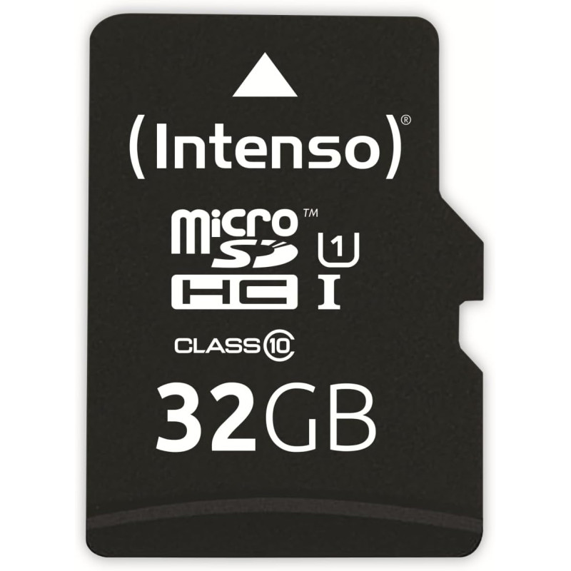 Intenso professional microsdhc memory card, class 10 uhs-i, 32 gb, bleu
