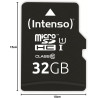 Intenso professional microsdhc memory card, class 10 uhs-i, 32 gb, bleu