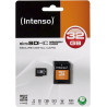 Intenso 3403480 Carte Micro SD/SDHC 32 Go Classe 4 Noir