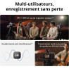 Émetteur DJI Mic 3, Mini Microphone sans Fil pour iPhone/caméra/Android, léger et intuitif, Microphone lavallière