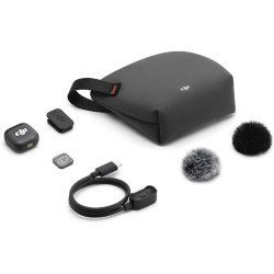 Émetteur DJI Mic 3, Mini Microphone sans Fil pour iPhone/caméra/Android, léger et intuitif, Microphone lavallière