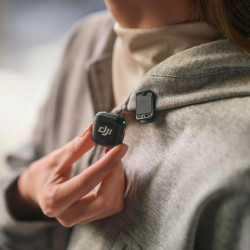 Émetteur DJI Mic 3, Mini Microphone sans Fil pour iPhone/caméra/Android, léger et intuitif, Microphone lavallière
