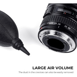 K&F CONCEPT Souffleur d'air, nettoyeur de poussière, souffleur d'objectif, pistolet à air pour appareils numériques, reflex numé