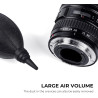 K&F CONCEPT Souffleur d'air, nettoyeur de poussière, souffleur d'objectif, pistolet à air pour appareils numériques, reflex numé