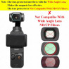 ULBTER Protection Ecran pour DJI Osmo Pocket 4 / Pocket 3 LCD + Objectif Verre Trempé 【2+2 pièces】, Vitre Protecteur 0,3mm Duret