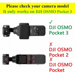 ULBTER Protection Ecran pour DJI Osmo Pocket 4 / Pocket 3 LCD + Objectif Verre Trempé 【2+2 pièces】, Vitre Protecteur 0,3mm Duret
