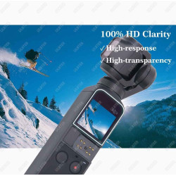 ULBTER Film de Protection d'Ecran pour DJI Osmo Pocket 2 / Pocket 1 LCD + d'objectif Protecteur pour Osmo Pocket II Verre Trempé