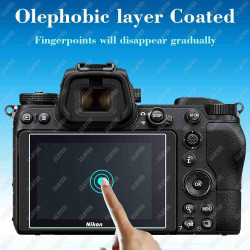 ULBTER Protection d'Ecran pour Nikon Z6 Z7 Z 6 Z 7-Lot de 2+2 Protecteur Verre Trempé Optique 0,3mm Dureté 9H Anti-Rayure Anti-T