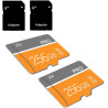 256GB Micro Memory Card Class 10 Memory Cards with Adapter Class 10 High Speed Mini TF Card for Smartphones/Camera/Tablet 2-Pack