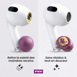 STIKKI Kit Nettoyage téléphone Portable – Outil pour Ports de Charge USB-C – Nettoyeur téléphone pour Smartphone, Haut-parleurs 