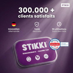 STIKKI Kit Nettoyage téléphone Portable – Outil pour Ports de Charge USB-C – Nettoyeur téléphone pour Smartphone, Haut-parleurs 