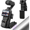 AMAZEAR Support magnétique pour DJI Osmo Pocket 4/3, Accessoire Pocket4/3, Adaptateur d'extension magnétique, Support de boîtier