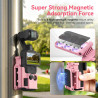 AMAZEAR Support magnétique pour DJI Osmo Pocket 4/3, Accessoire Pocket4/3, Adaptateur d'extension magnétique, Support de boîtier