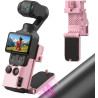 AMAZEAR Support magnétique pour DJI Osmo Pocket 4/3, Accessoire Pocket3, Adaptateur d'extension magnétique,Support de boîtier à 