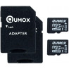 2pcs Pack QUMOX 32GB MICRO SD MEMORY CARD CLASS 10 UHS-I 32 GB 32Go Go carte mémoire HighSpeed Write Speed 15MB/S read speed upt