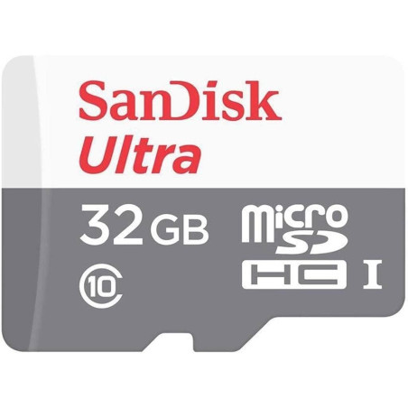SanDisk Ultra microSDHC 32GB + SD Adapter 100MB/s Class 10 UHS-I