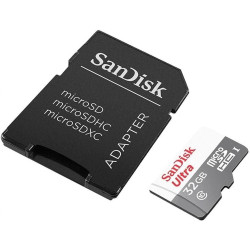 SanDisk Ultra microSDHC 32GB + SD Adapter 100MB/s Class 10 UHS-I