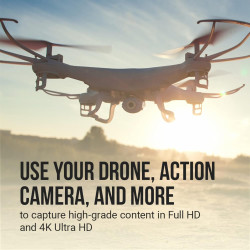PNY Elite-X Carte mémoire microSDXC 256 Go + Adaptateur SD, 100 Mo/s Vitesse de Lecture, Classe 10 UHS-1, U3, A1 App Performance