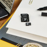 PNY Performance Plus Carte mémoire microSDHC 16 Go, Classe 10 + Adaptateur SD