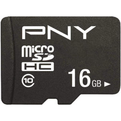 PNY Performance Plus Carte Mémoire microSDXC 128 Go + Adaptateur SD, Classe 10