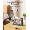 Cadre Photo Numérique WiFi Connecté - 10,1 Pouces 32Go Frameo 1280x800 HD Cadres Video Grand Format IPS Écran Tactile Rotation A
