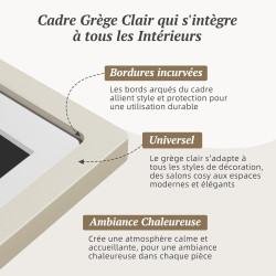 Frameo Cadre Photo Numérique WiFi 10.1" Cadre Photo électronique, écran Tactile 1280 * 800 HD IPS, Mémoire 32GB, Montage Mural, 