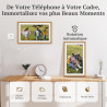 94% sRGB Frameo Cadre Photo Numérique 15.6 Pouces Grand Format WiFi, Mémoire 32Go écran Tactile IPS 1920 * 1080 FHD, Partage de 