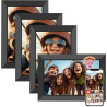 Frameo Cadre Photo Numérique 10,1 Pouces avec Mémoire Intégrée de 32 Go, Écran Tactile HD 1280x800 IPS pour Partager Photos et V