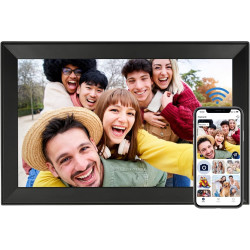 Humblestead Cadre Photo numérique 15,6 Pouces 32 Go WiFi 1280 x 800 HD IPS Écran Tactile Mémoire Rotation Automatique Partagez d